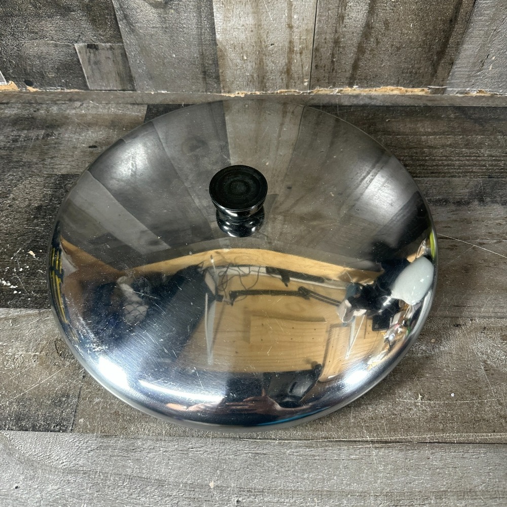 Revere Ware 12" Replacement Stainless Steel Pot Pan Lid Only